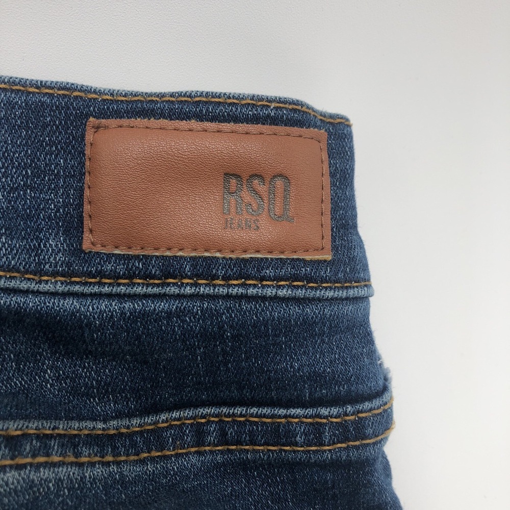 RSQ Seattle Skinny Taper Blue Jeans 30W 30L Preowned 73%C 23%P 2%R 2%Spandex - Picture 16 of 16